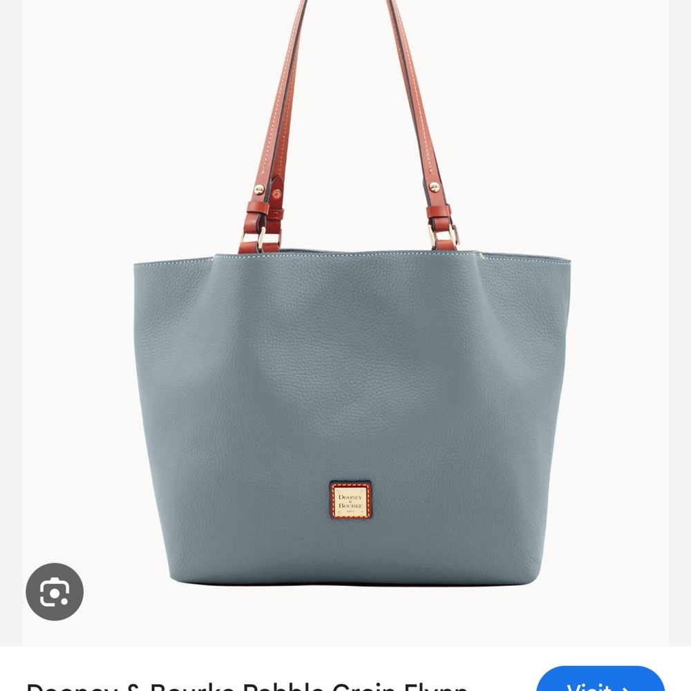 Dooney & Bourke Flynn Handbag and Wristlet set in Slate!